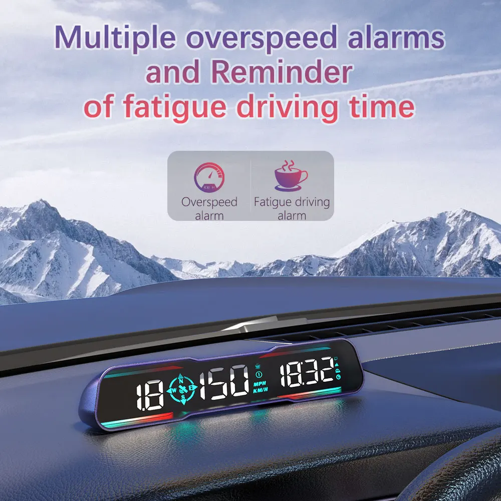 ڵ GPS ӵ HUD ӵ  LCD  ӵ ˸ ˶,  ð Ÿ ǥ, ڵ ׼