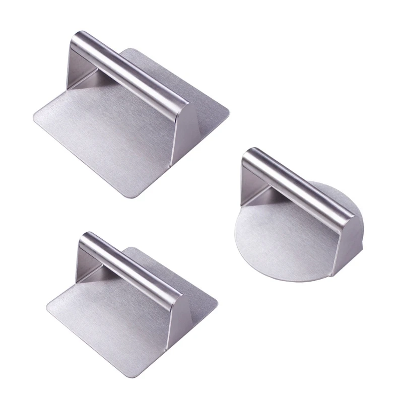 

Пресс для гамбургеров из нержавеющей стали с антипригарным покрытием, гриль для мяса, говядины, пресс для гамбургеров, для