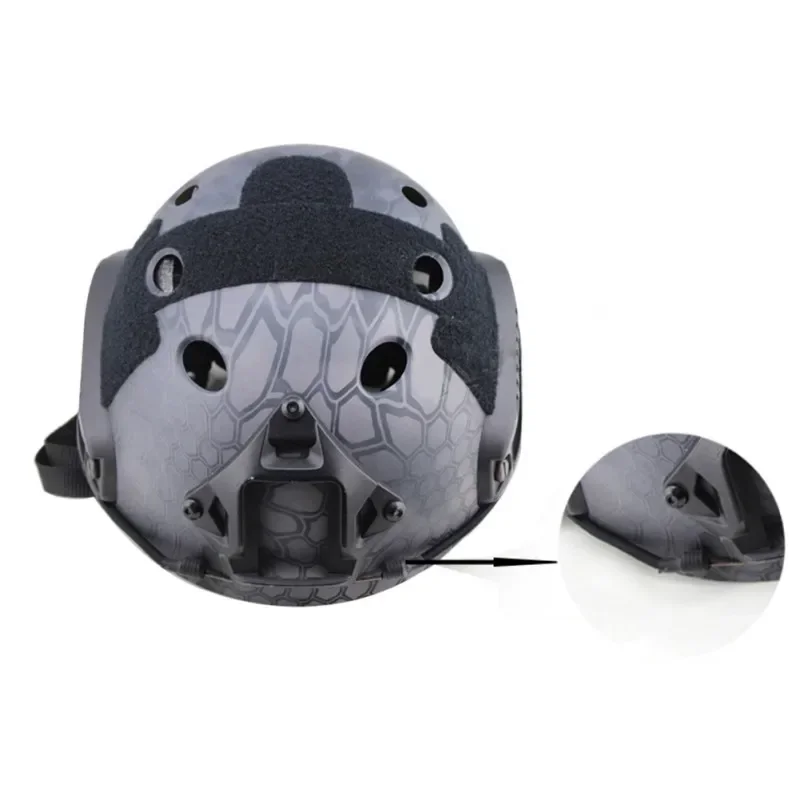 Tactical helmet accessories Helmet Guide Rail Safety Nylon Rope Quick Fast Tactics Helmets Accessories 2Pcs Set