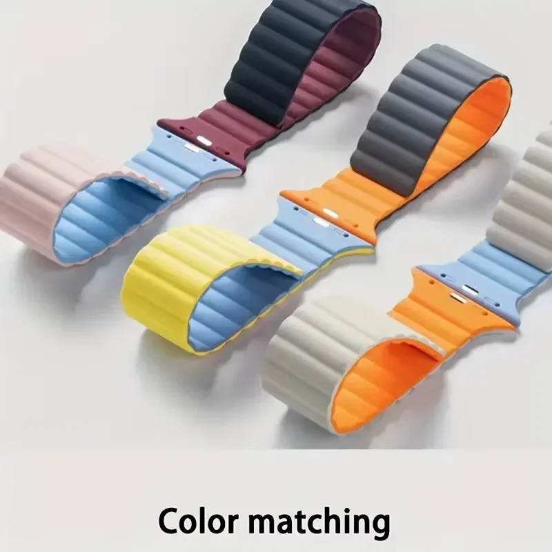 Magnetic Silicone Strap Bracelet