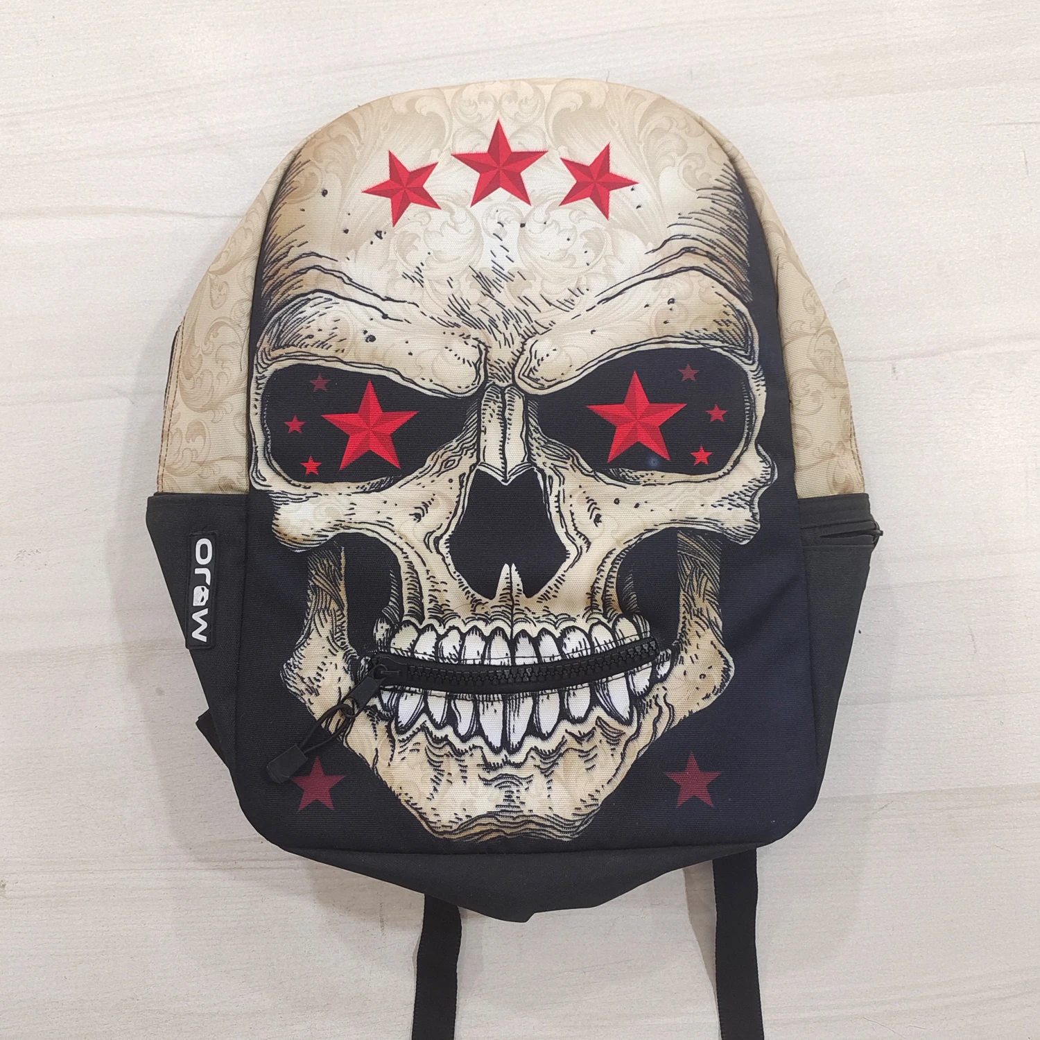 schoolbag for primary school students large  spaceship rocket dinosaur demon print backpack waterproof lightweight backpack