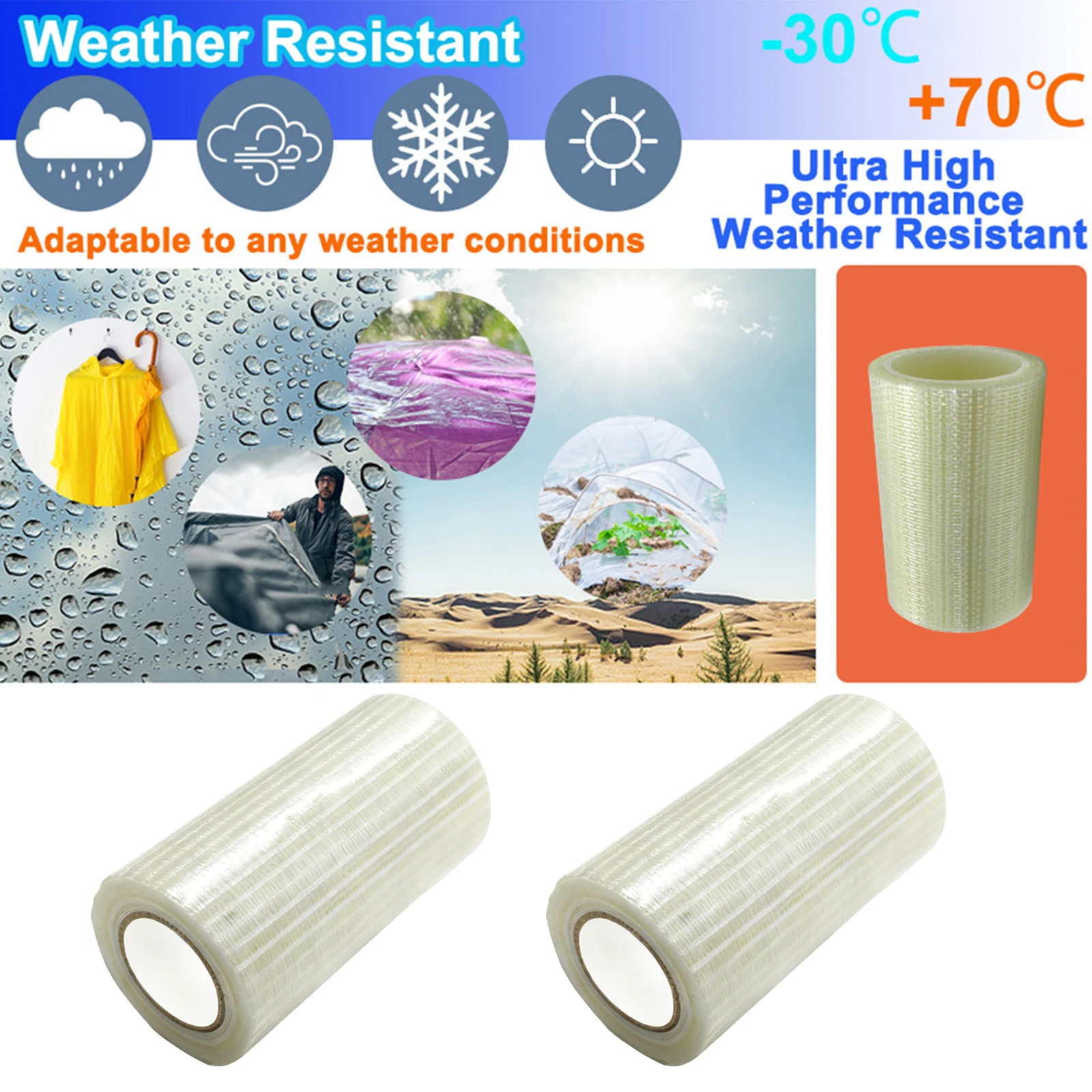 Durable Waterproof Repair Tape for Awnings and Outdoor Fabrics
