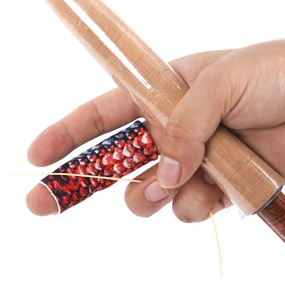 3Pcs Finger Anti-abrasion Covers Fly Fishing Line Stripping Guards Protective Tool Gear Accessories Skin Protector for Fingers