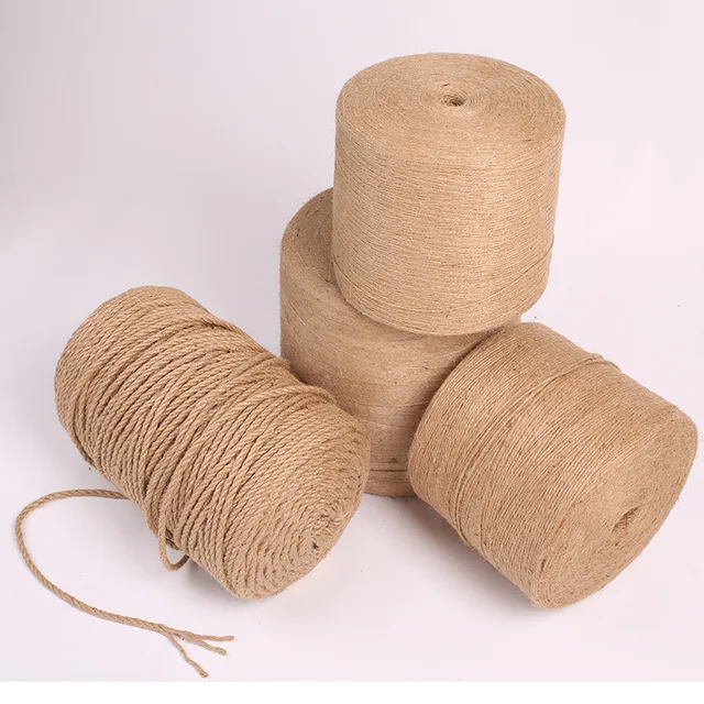 Sisal Rope Cat Tree Scratching Post Toy Cat Climbing Frame Replacement Rope Desk Legs Binding Rope for Cat Sharpen Claw 6