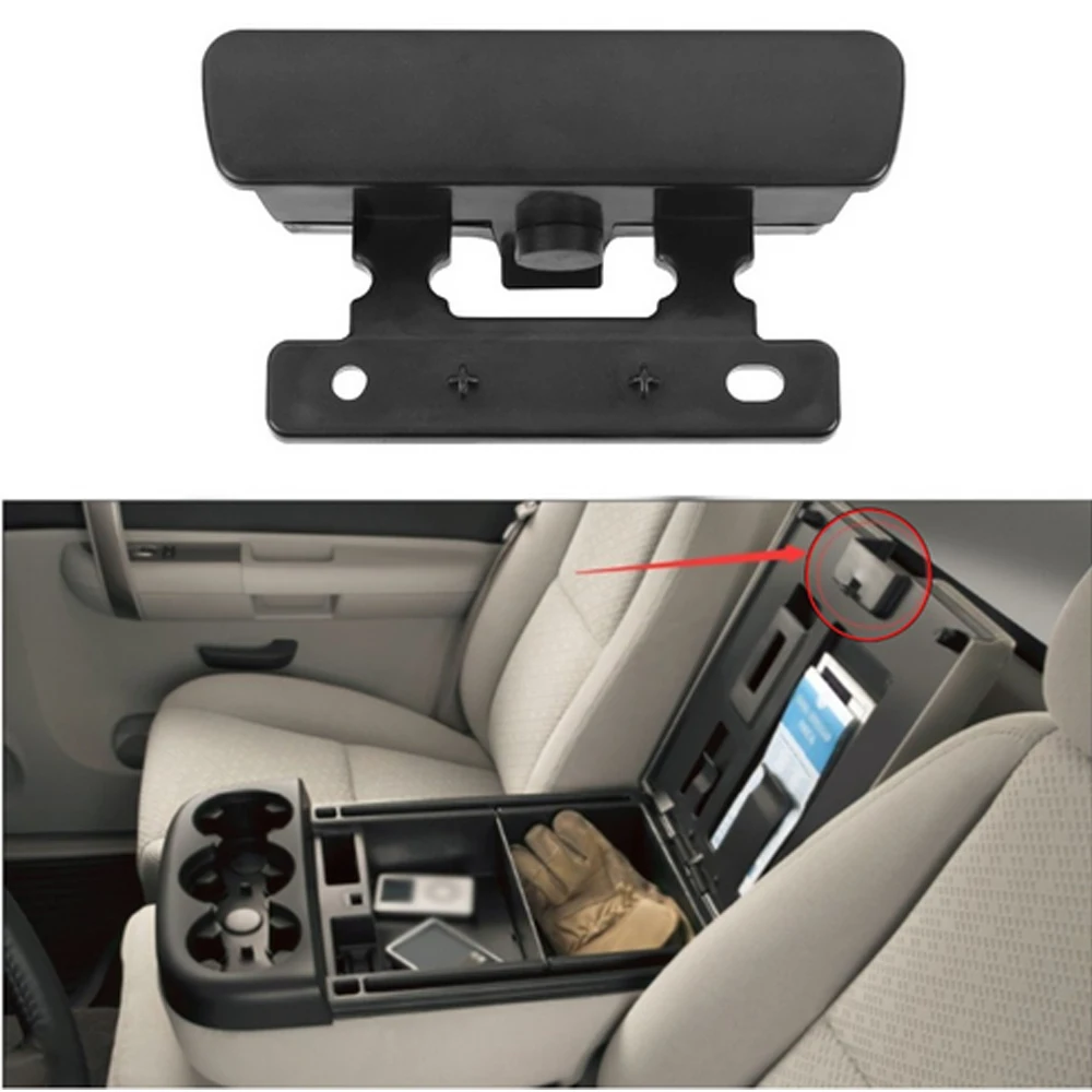 Auto Center Console Latch Lock Armrest Lid For 2007-2013 CHEVROLET SILVERADO 1500
