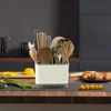 1pc Double-Layer Detachable Chopstick Holder and Cutlery Organizer - Kitchen Storage Shelf and Tableware Drain Rack 6