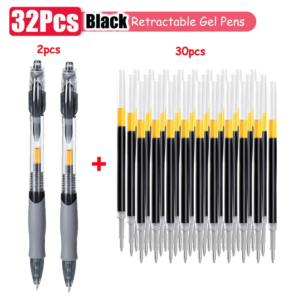 2Black Pen-30Refill