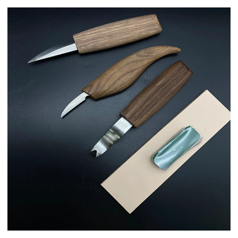 1pcs/2pcs Woodcarving Knife Chisel Stainless steel Cutter DIY Wood Handle Spoon  Carving Knife Woodwork Sculptural Woodcut Tools - AliExpress