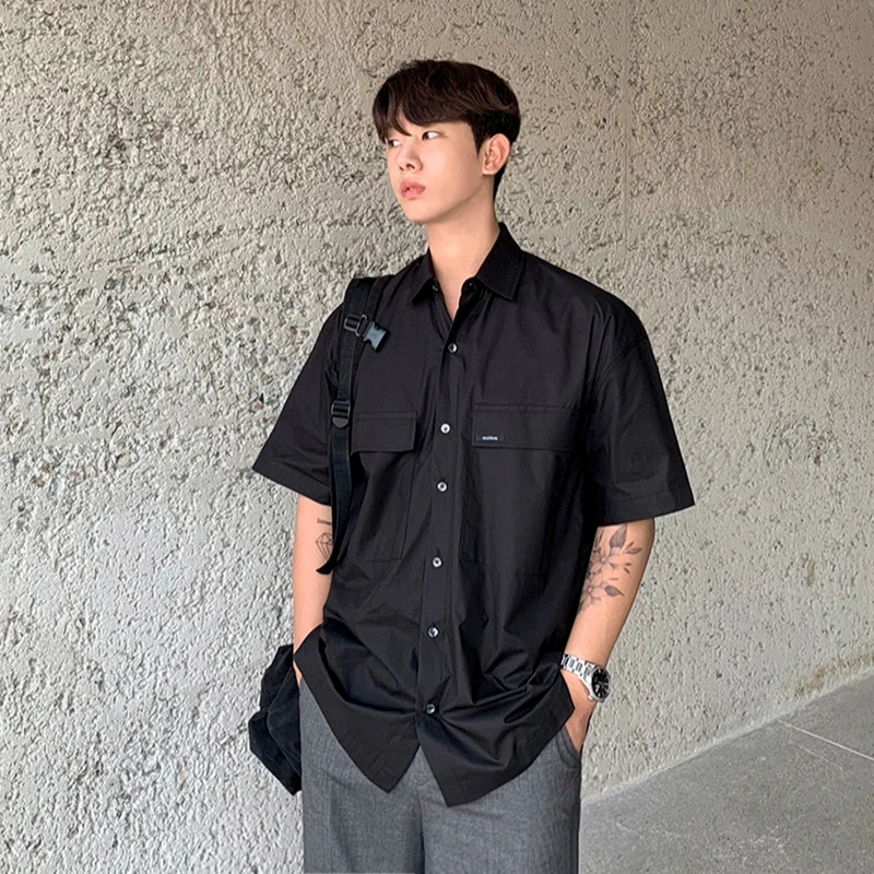 

MRCYC Boys Korean Edition Instagram Half Sleeve Workwear