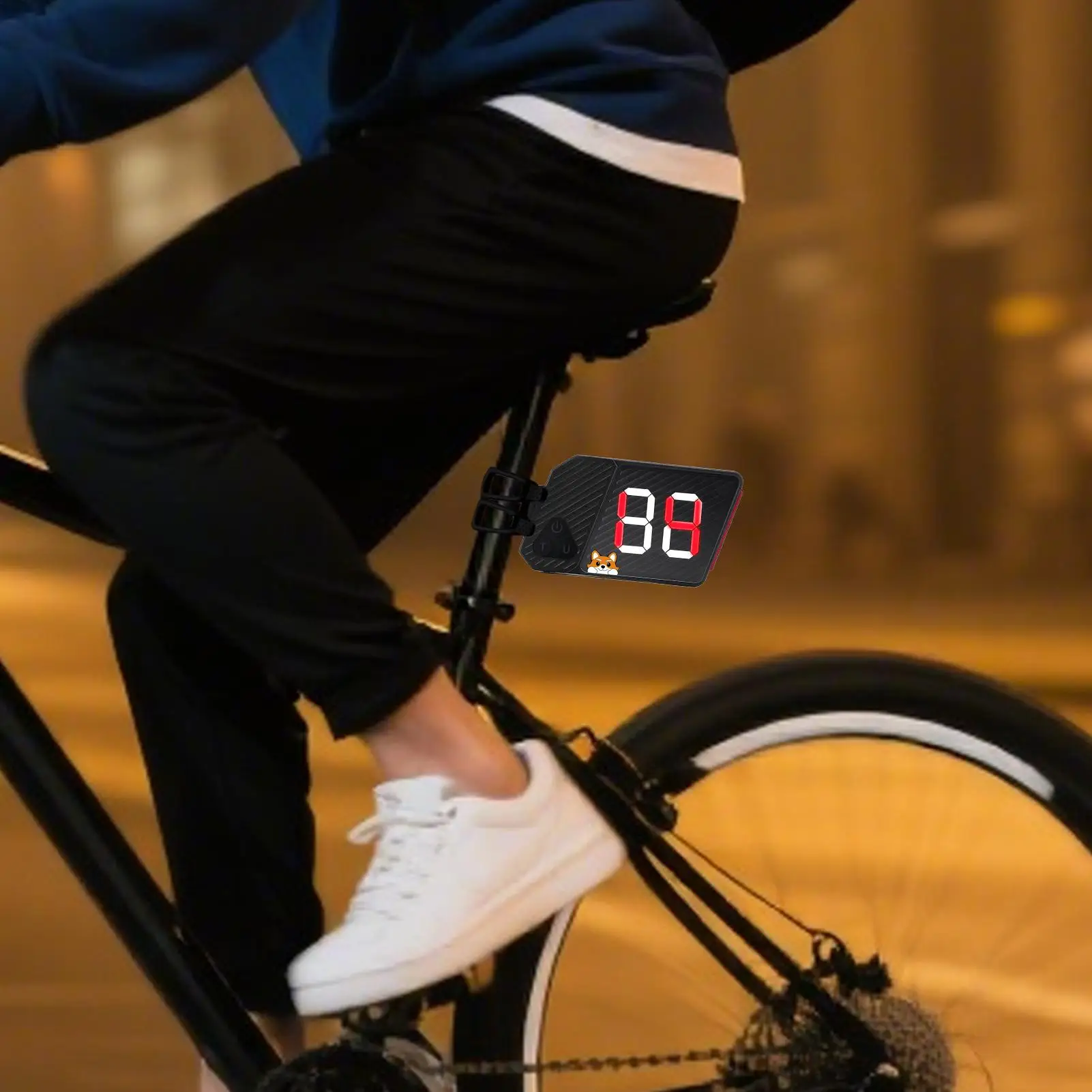 Adjustable Bike Tail Light With Number Plate 3 Modes Cycling Rear Light Night Riding With Illuminated License Plate Taillight ﻿