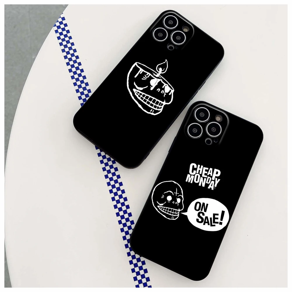 Per Iphone14 Pro Fashion Cheap Monday Phone Case Per Iphone 11 12 13 14 Pro Xr Xs Max 14 Plus Se 13 Pro Iphone Cover