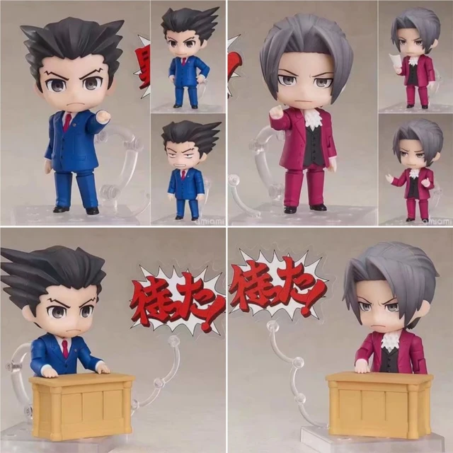 Ace Attorney Phoenix Wright 1761 Miles Edgeworth 1762 Assemble Change Face  Action Figure Doll Toy Gift - Action Figures - AliExpress