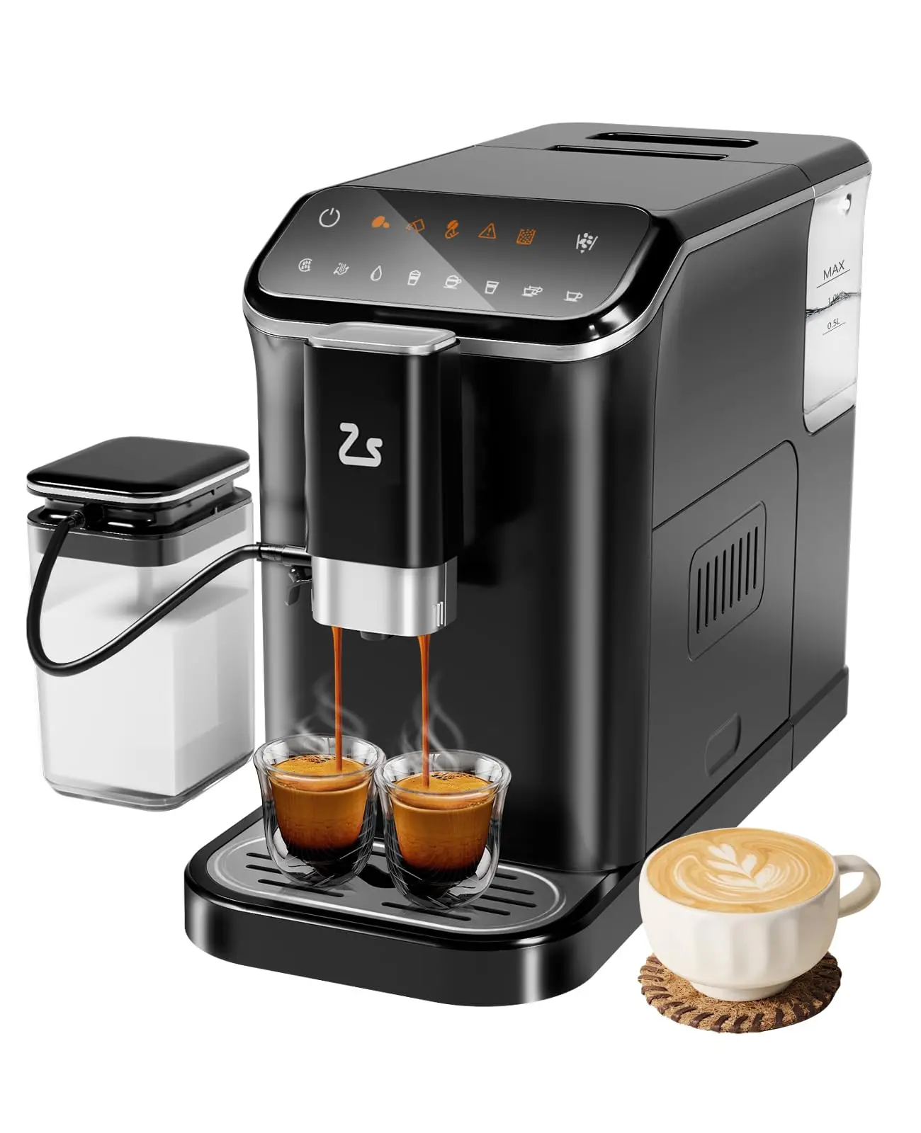 Automatic Espresso Machine with Grinder 1