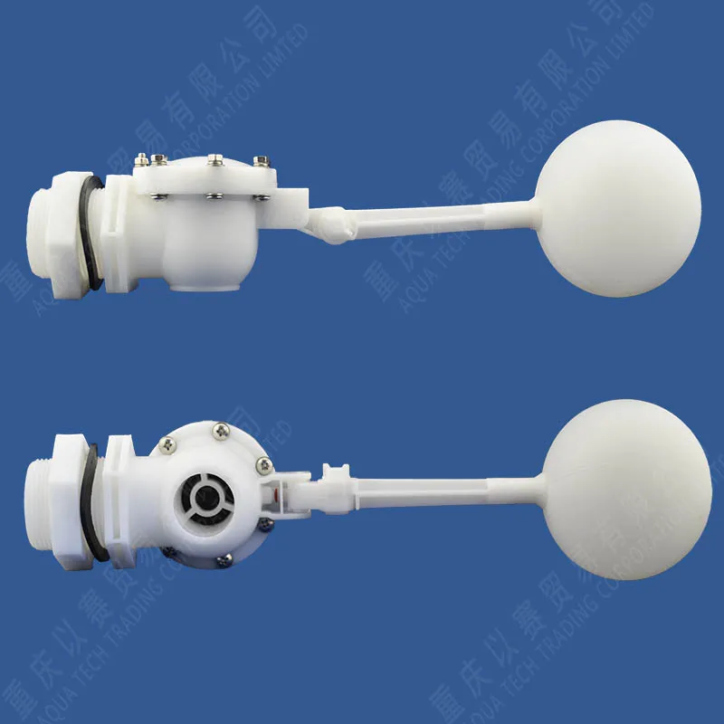 1.5 Inch Float Valve Switch DN40 Plastic Float Valve C Removable Orifice for Water Tank Water Tower Solar Tank