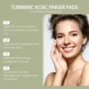 Kojic Acid Cleansing Pad Exfoliating Daily Cleaning Makeup Removal Pore Deeply Cleaning Dark Spot Remover Turmeric Face Sponge 5