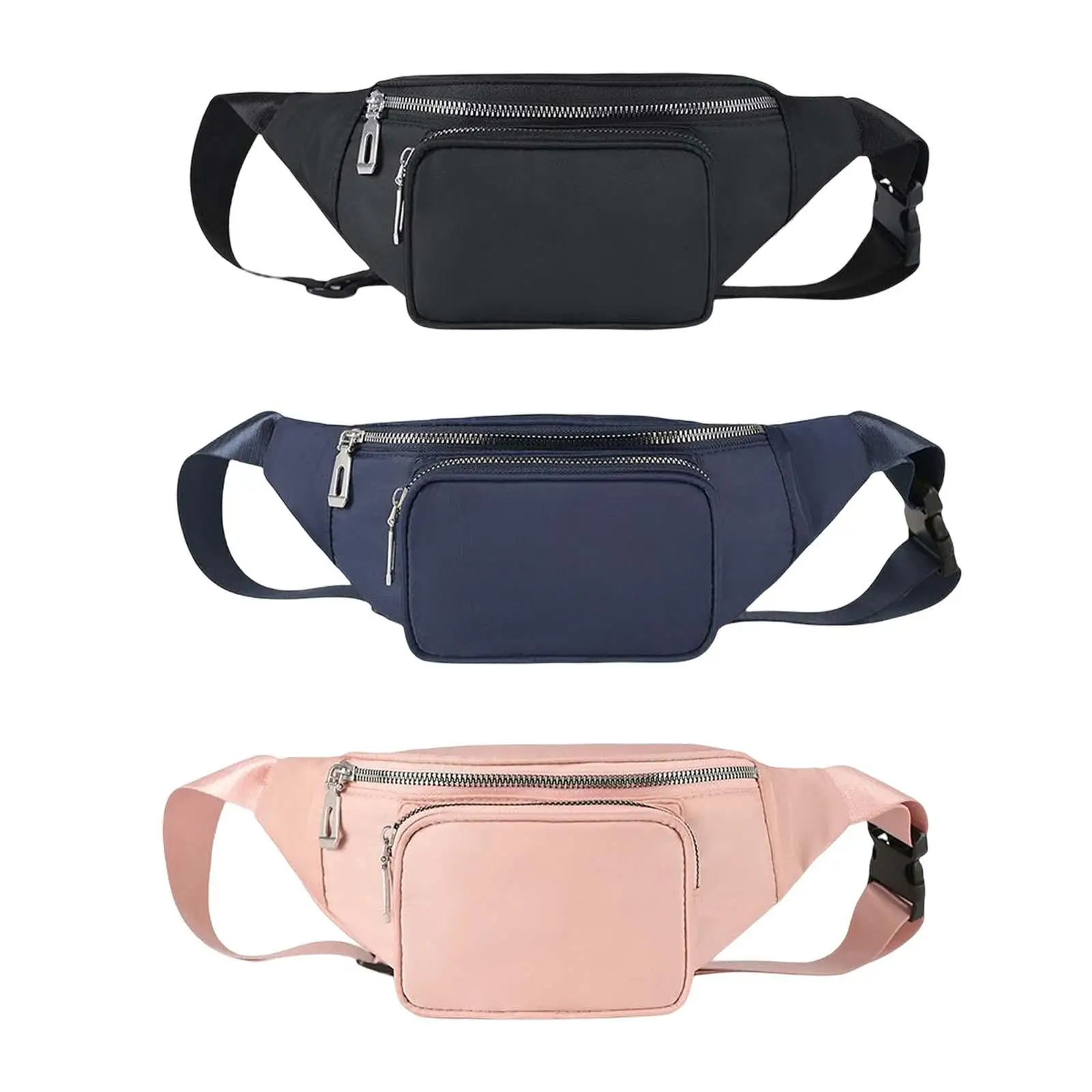 

Unisex Waist Pack Small Purse Waterproof Pouch Adjustable Fanny Pack Handbag Hip Bags for Running Lady Women Camping Travel