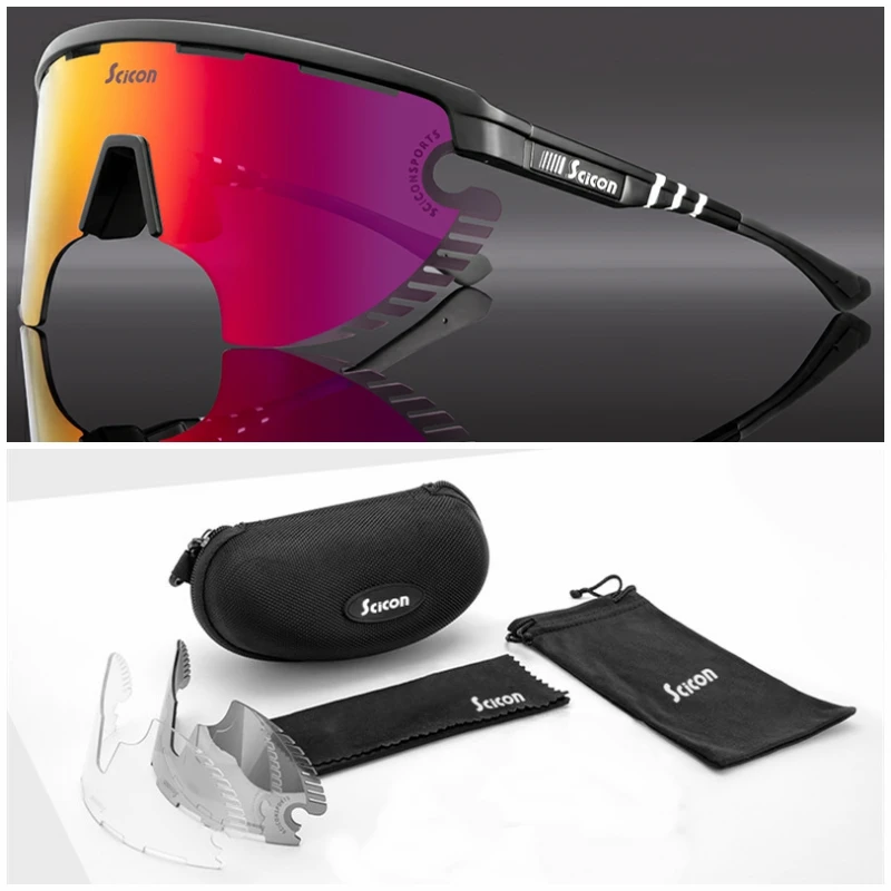 Gafas De Ciclismo Polarizadas UV400 - Protección Total Para Deportes (Unisex)