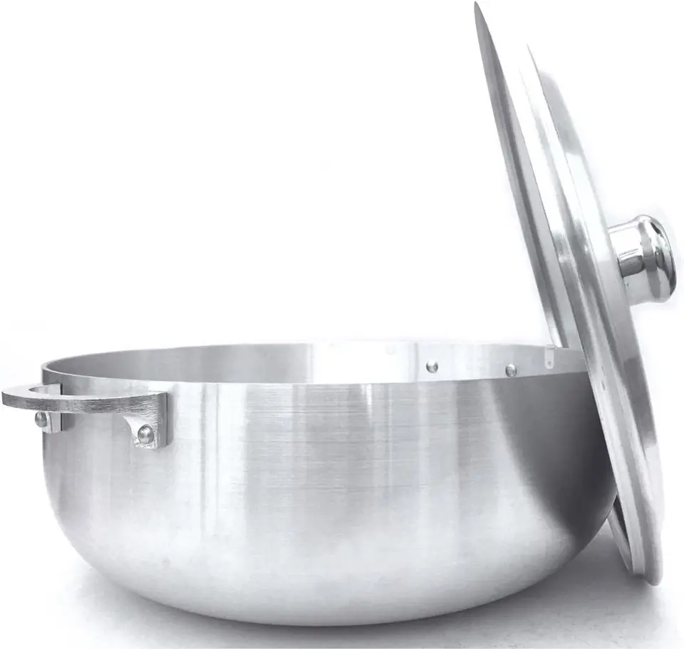 Large Aluminum Dutch Oven with Lid 18.5QT
