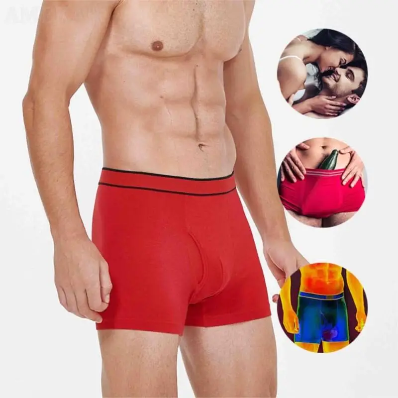 MPF Fiber Cotton Stretch Boxer Briefs Underpants Deep Far Infrared