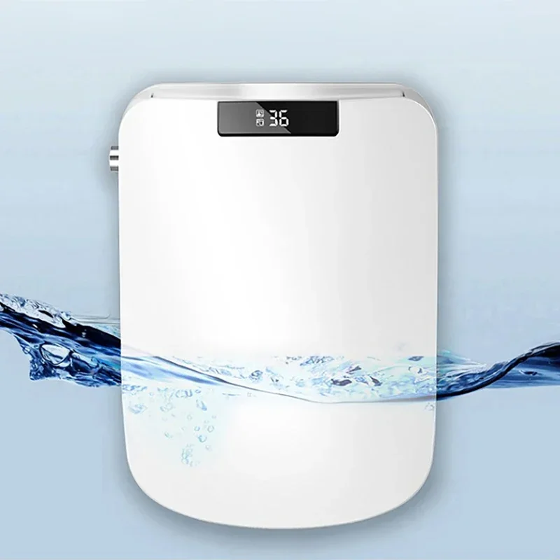 Toilet Seat Cover Square Smart Toilet Seat Cover Electronic Bidet Bowls Heating Clean Dry Intelligent Lid For Bathroom