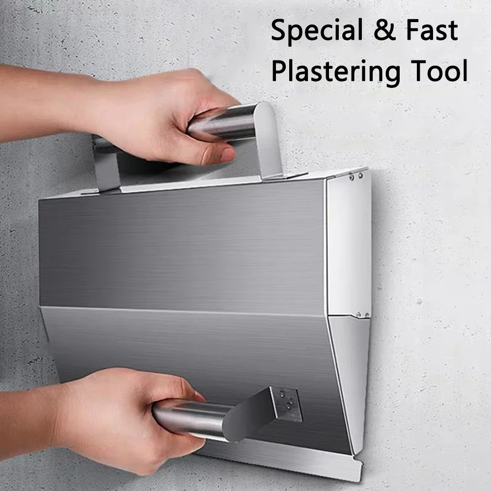 Drywall Spatula Cement Mortar Putty Plaster Scraper Wall Plastering Tools Plaster Trowel Stainless Steel Fast Plastering plastering trowel