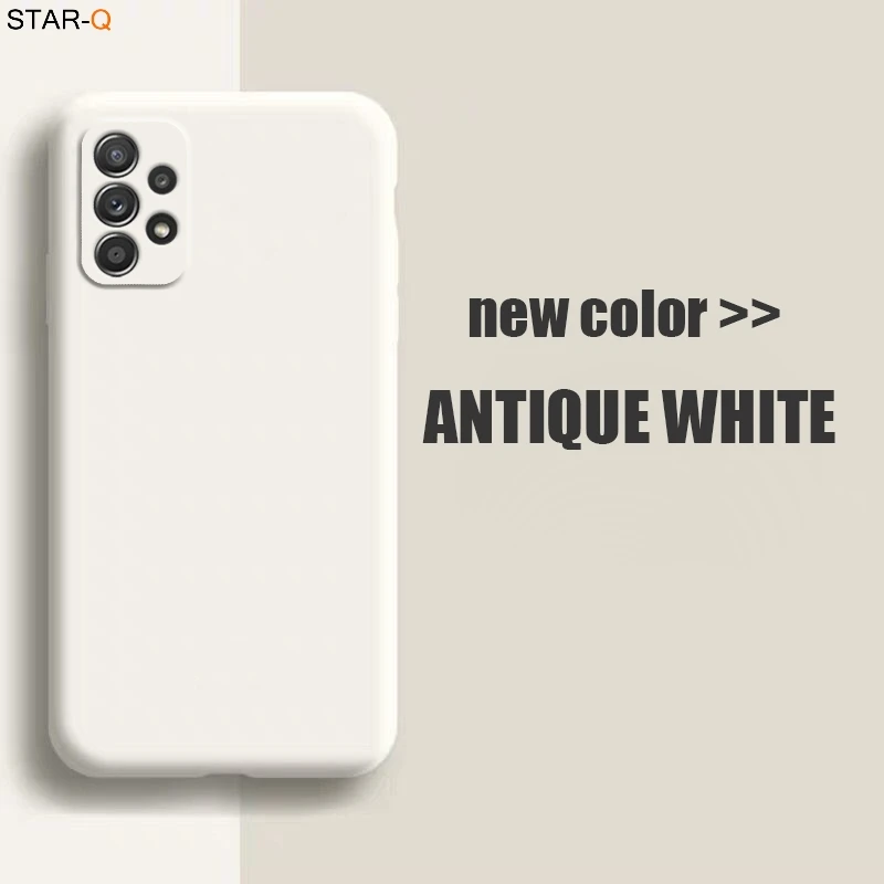 Enhanced Liquid Silicone Phone Case with Camera Protector for Samsung Galaxy - Original Back Cover