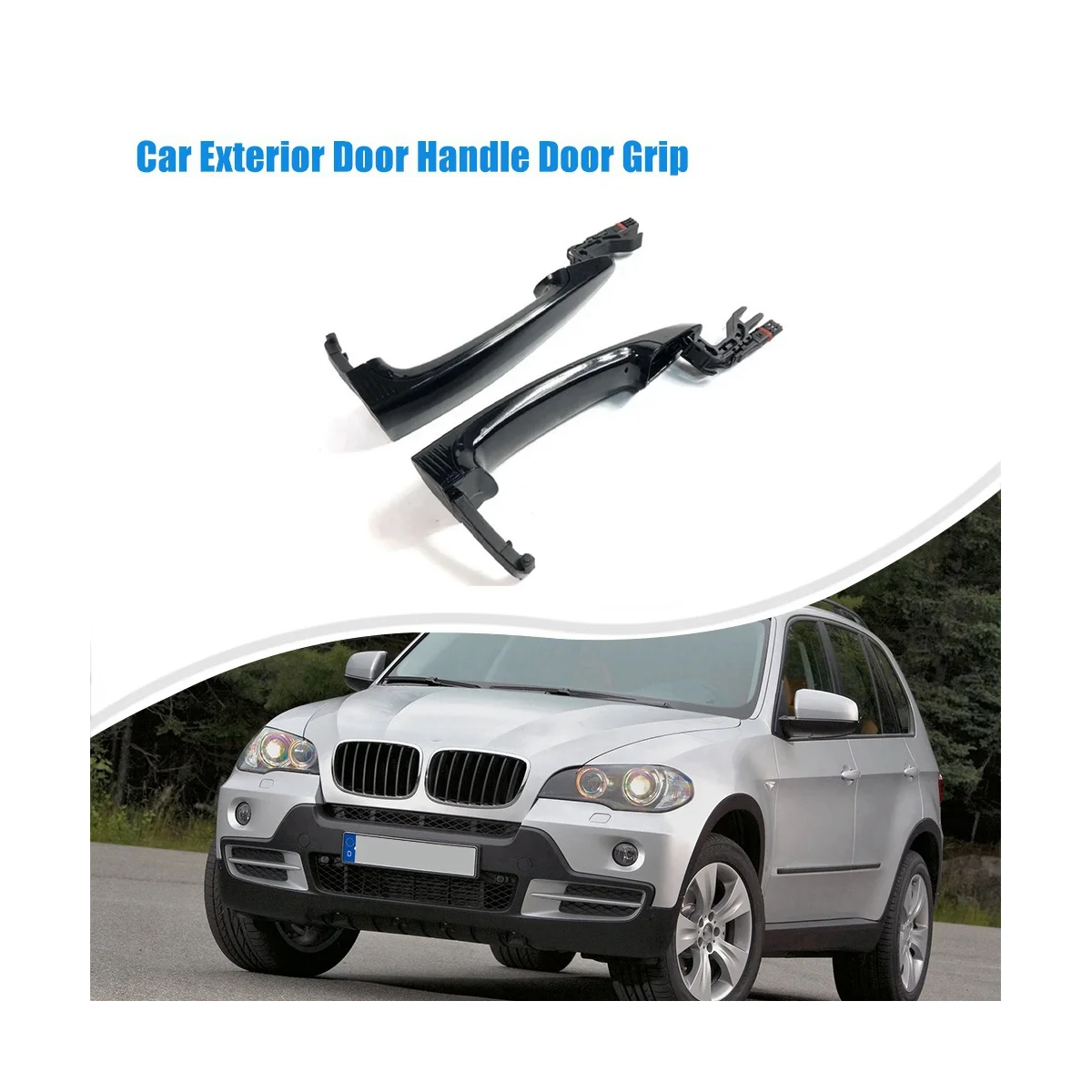 Car Exterior Door Handle Door Grip for BMW X5 E70 X6 E71 51217207564