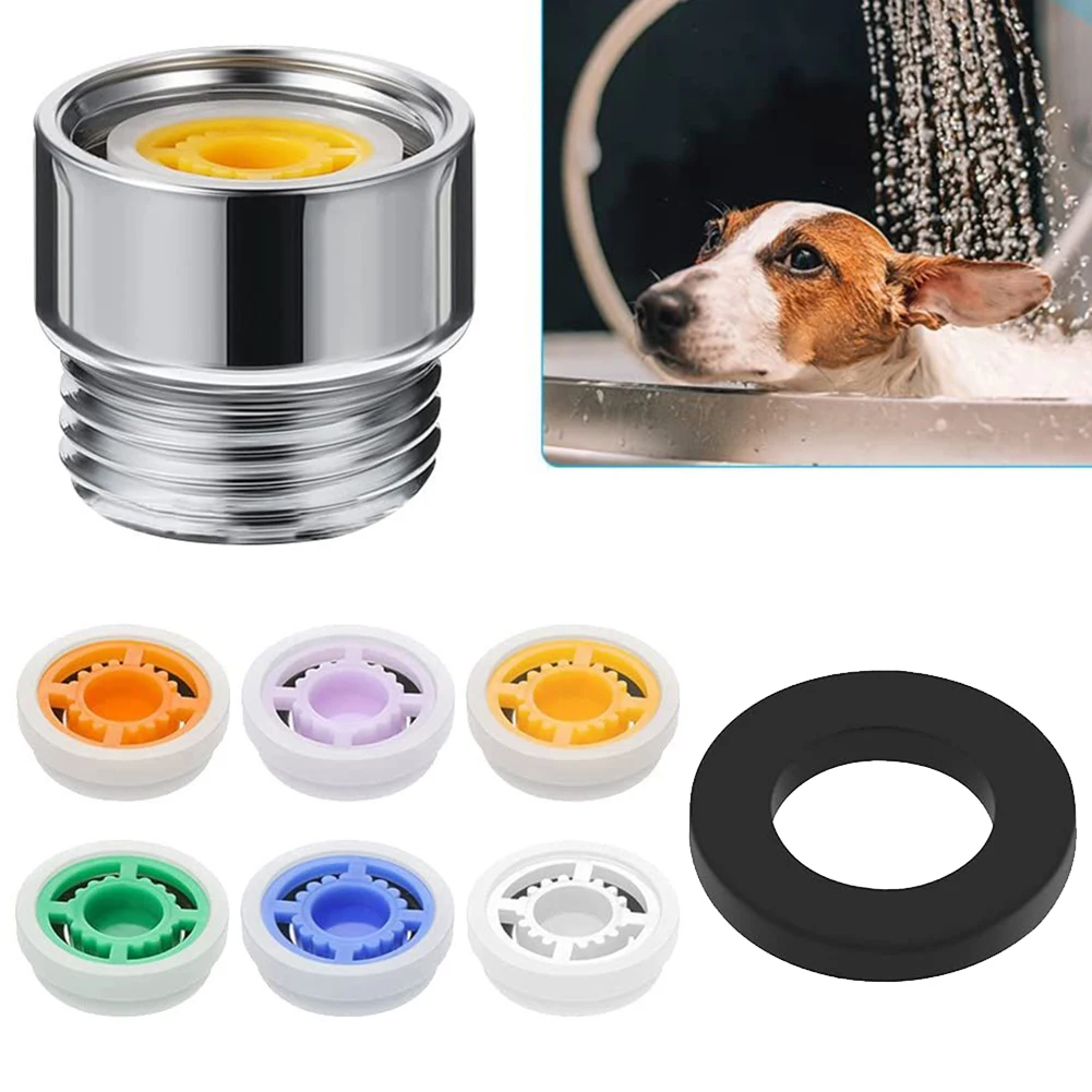 

1 Set Shower Flow Reducer Limiter Set Shower Water Saving Pad Water Flow Restrictor Constant For Adapter Bathroom Accessories