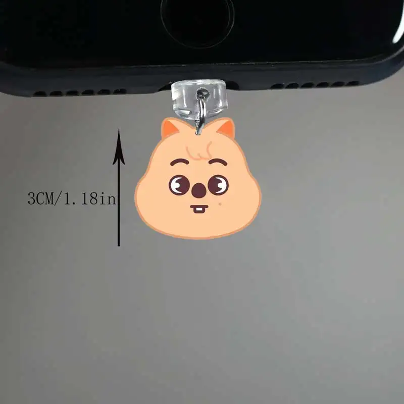 Stray Kids Acrylic Phone Dust Plug - KPOP Fan Gift Accessory