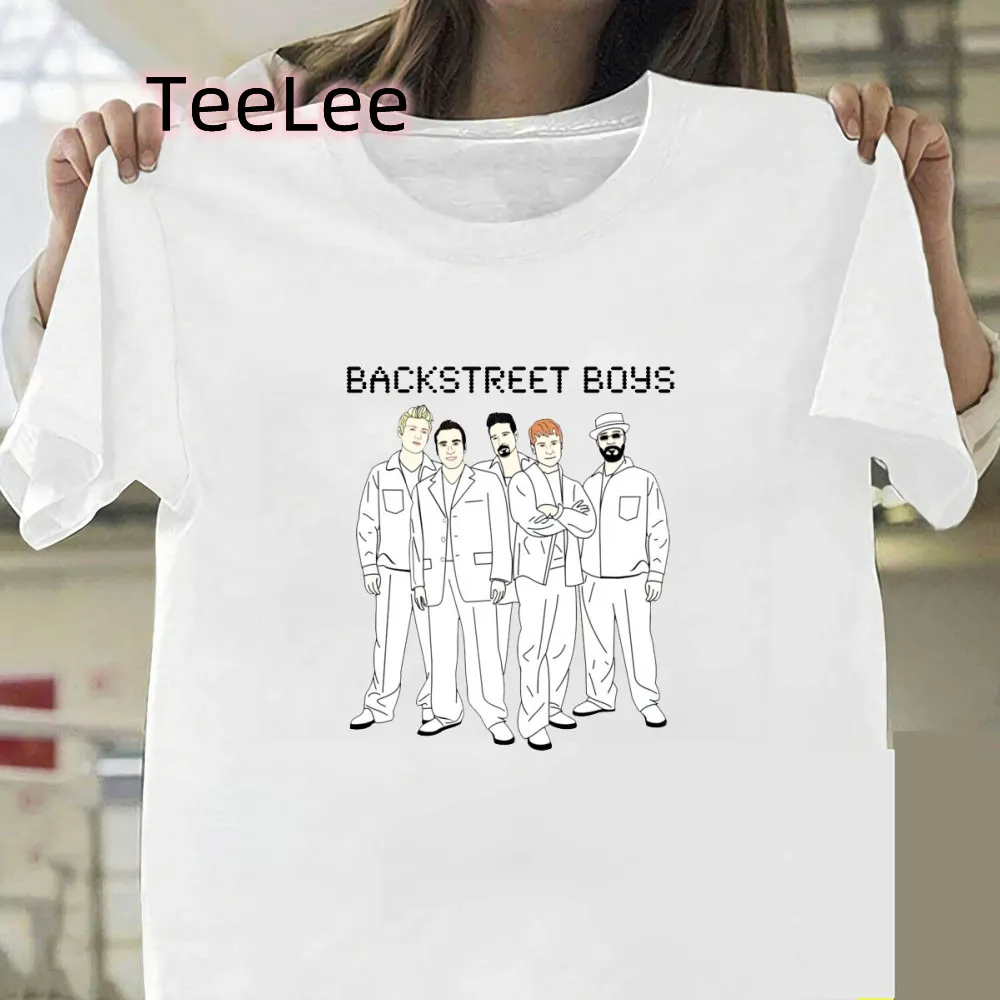 Vintage BSB T Shirt Women Printing Backstreet Boys Graphic Tees Aesthetic  Tops T-shirt Harajuku Summer Tshirt 90s Female Clothes