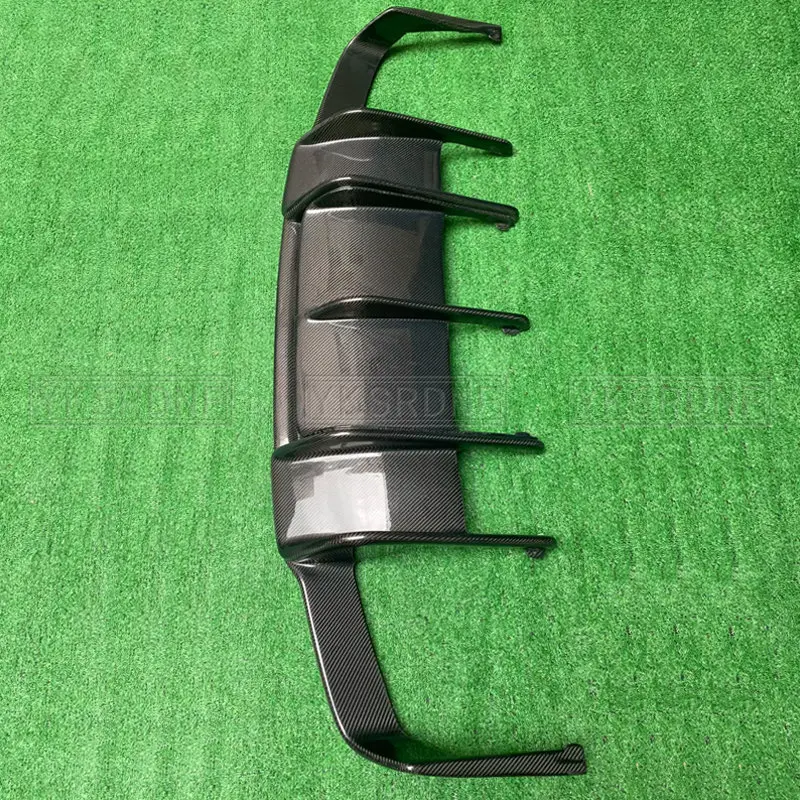 For Mercedes Benz CLS Class W218 CLS350 CLS63 AMG Bumper Carbon Fiber Rear Trunk Diffuser 2011~2014