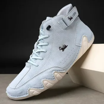 أحذية نسائية برباط، نعل مخيط عصري، علوي متين، مريح، مسامي، متين، أحذية مسطحة للتدريب على ركوب الدراجات في الهواء الطلق 5