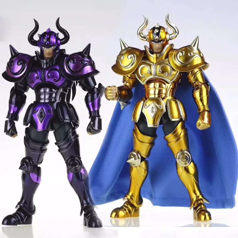 

Mst Saint Seiya Myth Cloth Ex Taurus Aldebaran 24k/mirror Gold Of The Zodiac Metal Club Action Figure Collection Model Gifts