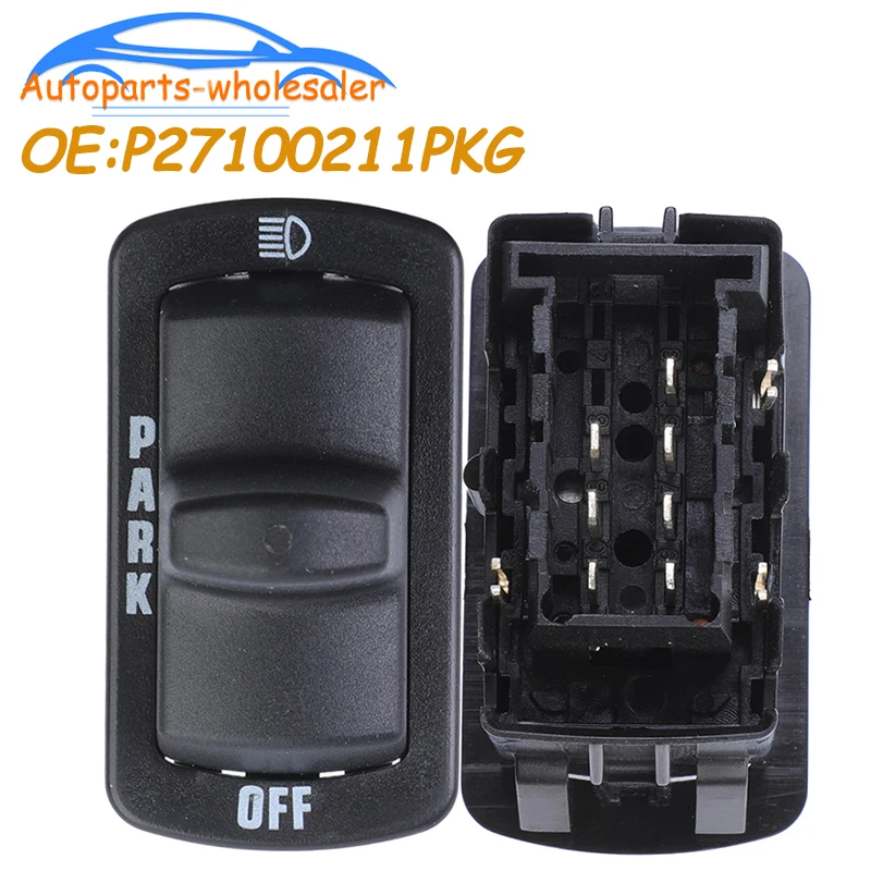 Headlight Headlamp Fog Light Control Button Switch 97-10 Kenworth T2000 Car