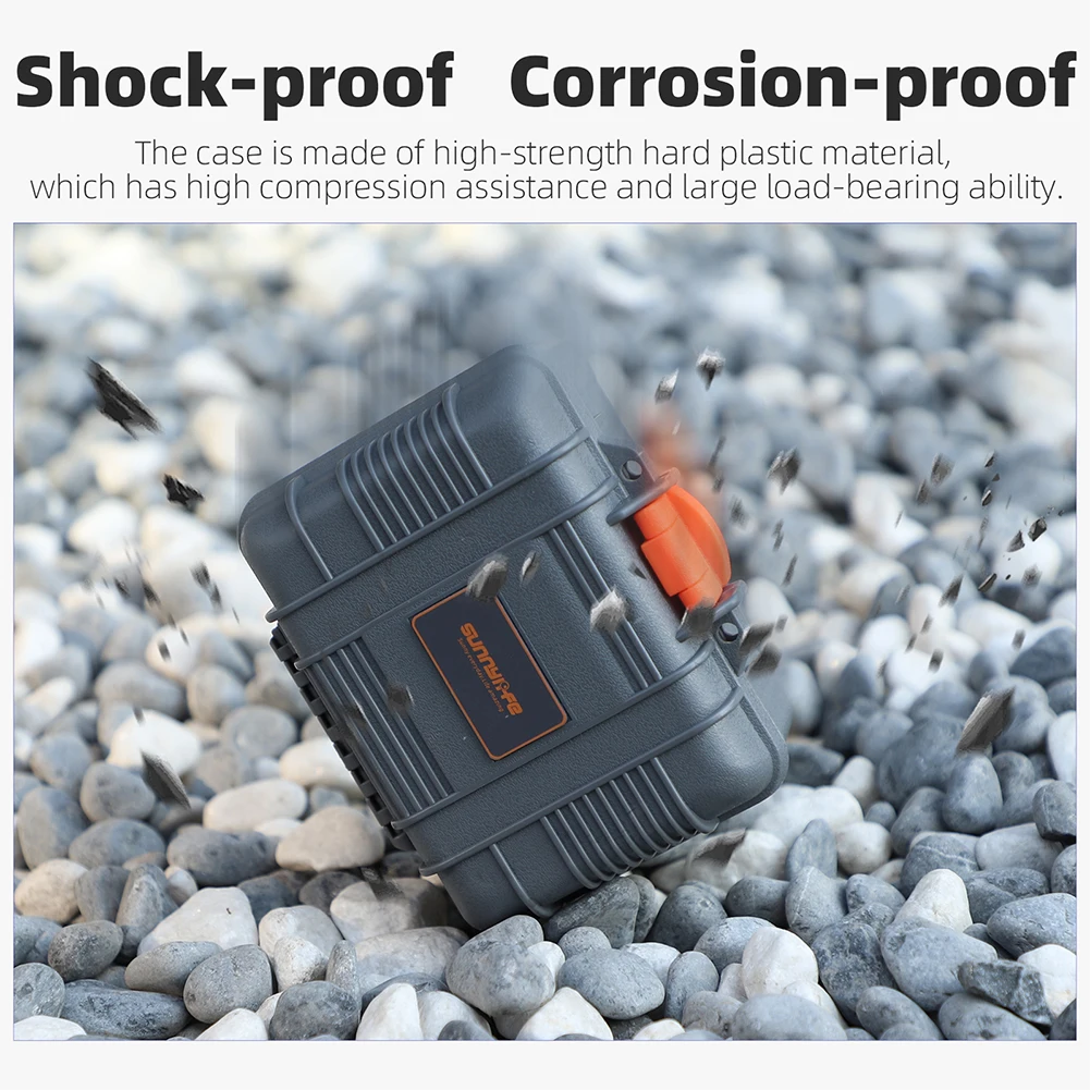 Mini Carrying Case Waterproof Hard Case Portable Safety Protection Box for DJI OSMO ACTION 5Pro/4/3 Accessories