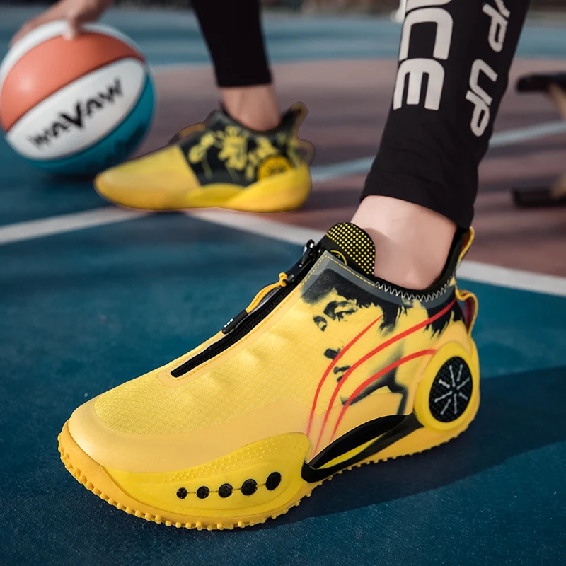 Basketball Professional Shoes Men Women Cushion Durable Outdoor Basket Gym Training Sport Running Athletic Sneakers Plus Size 3