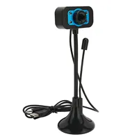 USB Web Camera 640x480 High Definition Manual Focus Computer Webcam with External Microphone LED Fill Light for Live Stream - Image 2