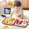 Montessori Busy Book Baby Early Education Kids Learning Activities Puzzle Toy Animal Cloth Book forBaby Sensory Toys Quiet Books 1