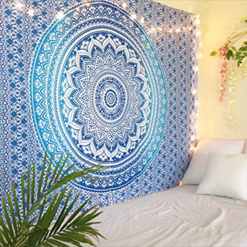 Tapestry Decorations Wall Tapestry for Bedroom Aesthetic Tapestry Hippie Boho Indie Bohemian Mandala India Bedroom Decor