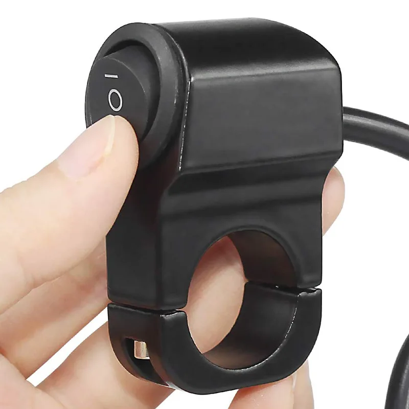 Aluminum Alloy Motorcycle Switch for High Low Beam Turn Signal