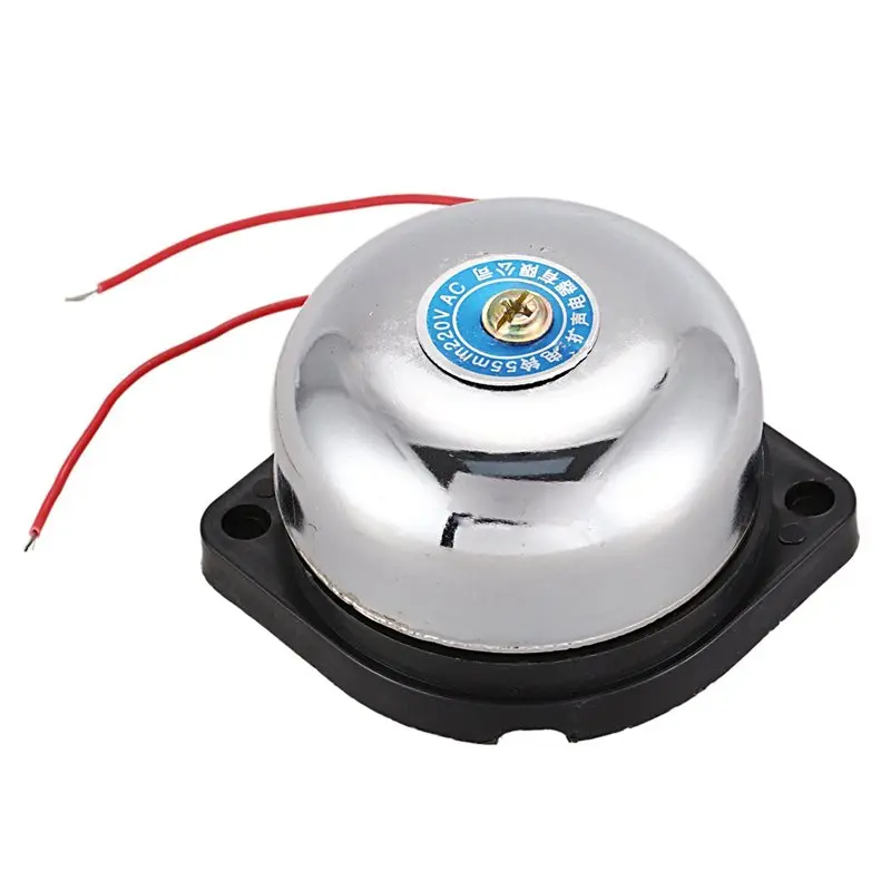 5개 55mm 직경 화재 경보 전기 종벨 AC 220V