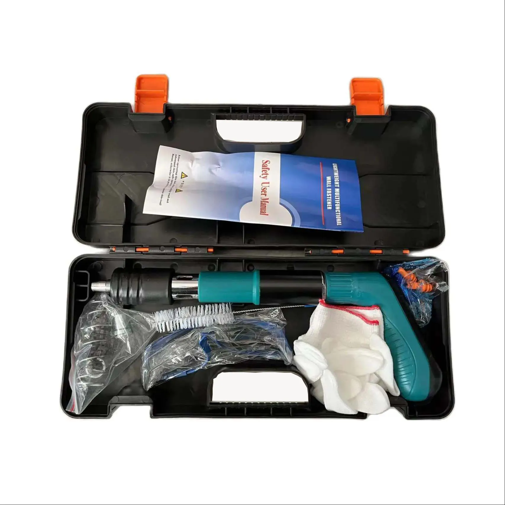 2023 Handheld Powerful Concrete Nail Gun，Dedicated Mini Cannon Nailer，Wall Concrete Nail Gun，Flooring Roofing Framing Palm Gun 6