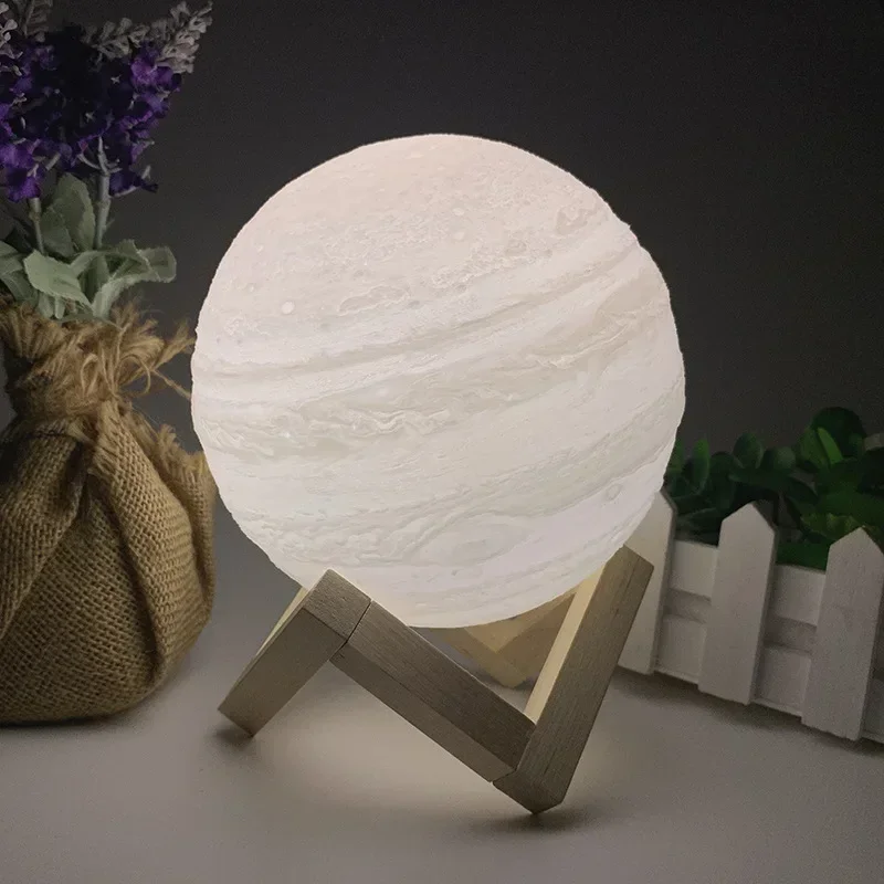 Smart LED Light Bulb 3/16 Colors LED Crystal Table Lamp Touch Adjust Rose Light Projector Rechargeable Night Light Romantic Diamond Atmosphere