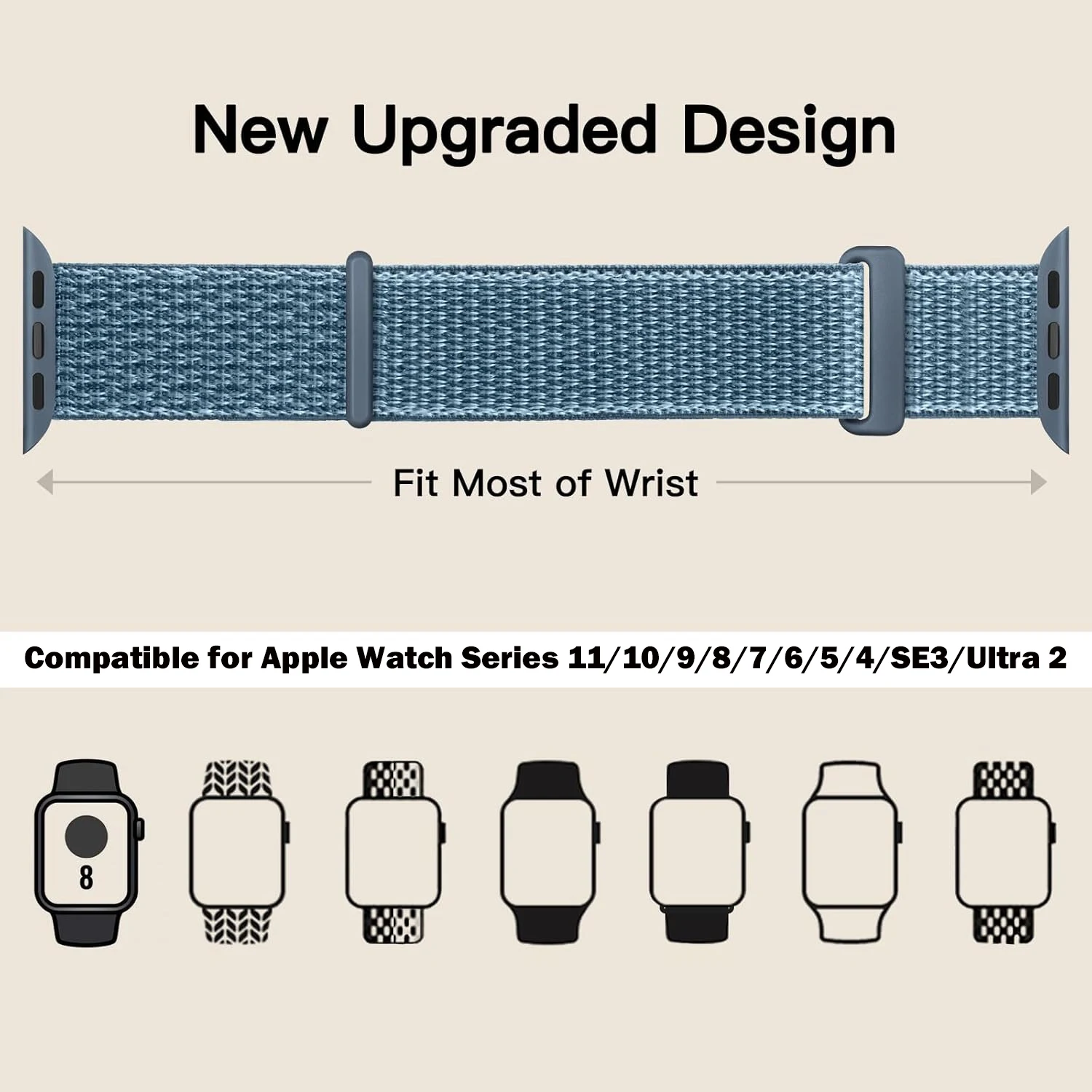 Nylon Loop Sport Strap