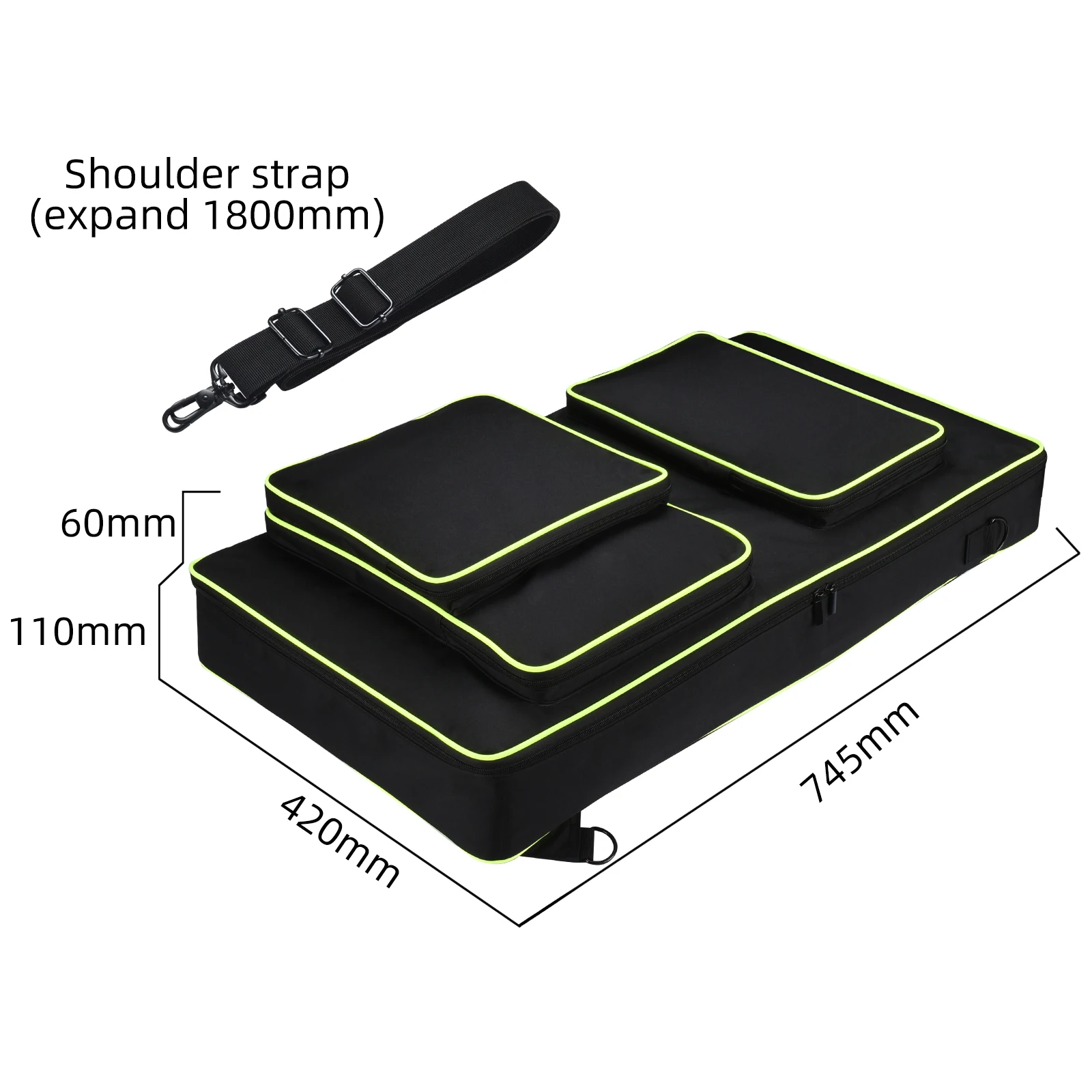 DJ Controller Case Carrying Case Shoulder Bag Backpack Shockproof Portable DJ Gig Bag for Pioneer DDJ-FLX10 DDJ-1000SRT DDJ1000 dj controller case