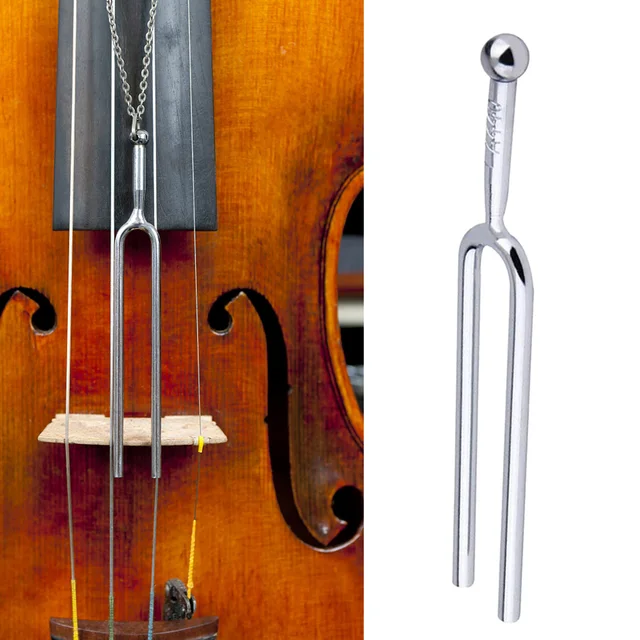 Diapason In Acciaio Inox A440 Hz - Per Accordare Violino E Chitarra In Modo Preciso