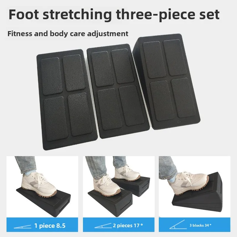 Yoga Bricks Squat Wedge Blocks Slant Board Adjustable Non-Slip Foot Stretcher for Exercise Gym Fitness Yoga Accessories
