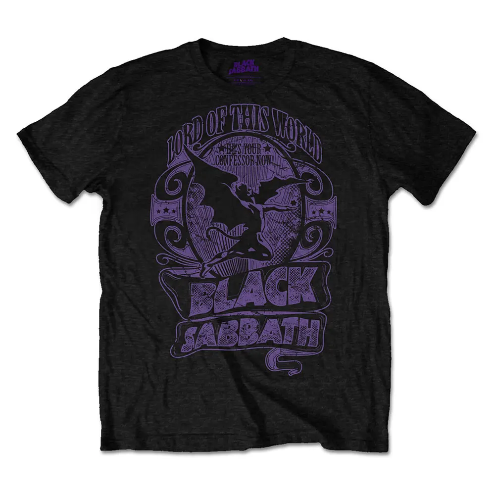 

black t shirt Sabbath Mens Tshirt Lord Of This world Black