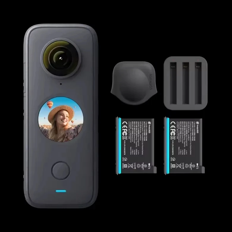 Insta360 ONE X2 Action Camera-Waterproof Professional Motion Capture 4K Go2 Stable Flow State for Extreme Sports