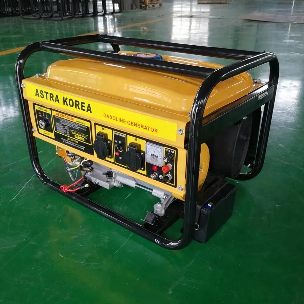 Portable Power Station Generator 3.5KW Aluminum Gasoline Portable Generator 220V 50HZ Manual Activation